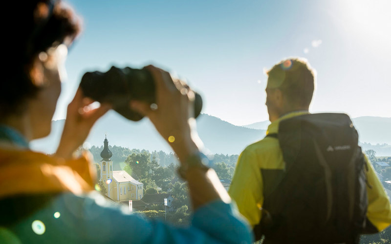 Ausblick auf die Gemeinde Haunkenzell