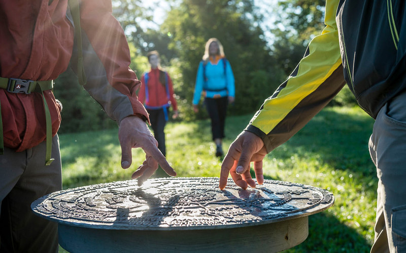 Ein schönes Erlebnis: Mit Gleichgesinnten gemeinsam auf dem Goldsteig wandern