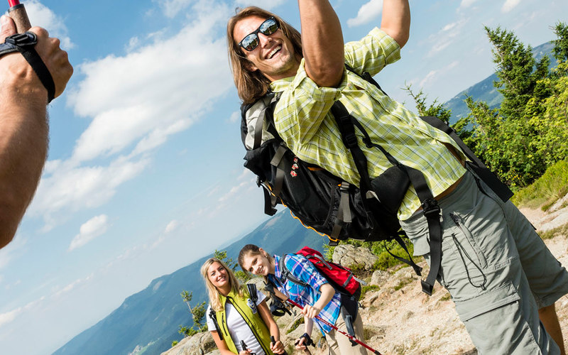 Gipfelglück erleben auf dem Großen Arber auf Etappe N13
