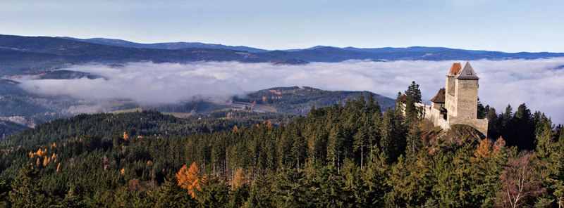 Burg Kašperk in Böhmen