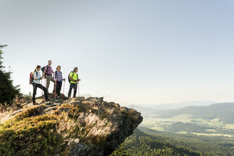 Herbstliche Ausblicke am Goldsteig
