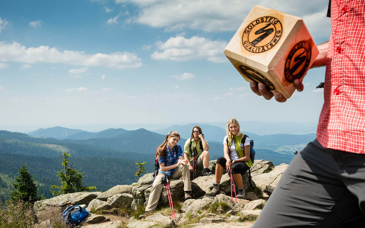 Goldsteig Würfel Großer Arber