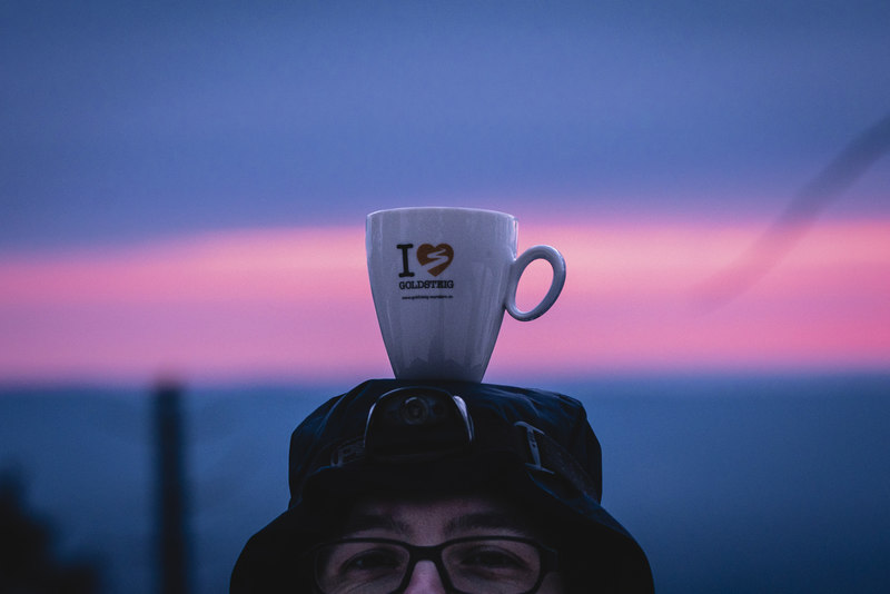 Florian Eichinger war für den Goldsteig-Instawalk unterwegs, auch frühmorgens, wie hier am Lusen