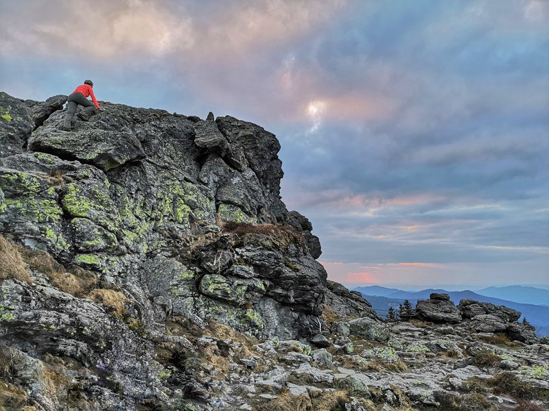 Der Große Arber ist mit 1.456 m die höchste Erhebung des Bayerischen Waldes
