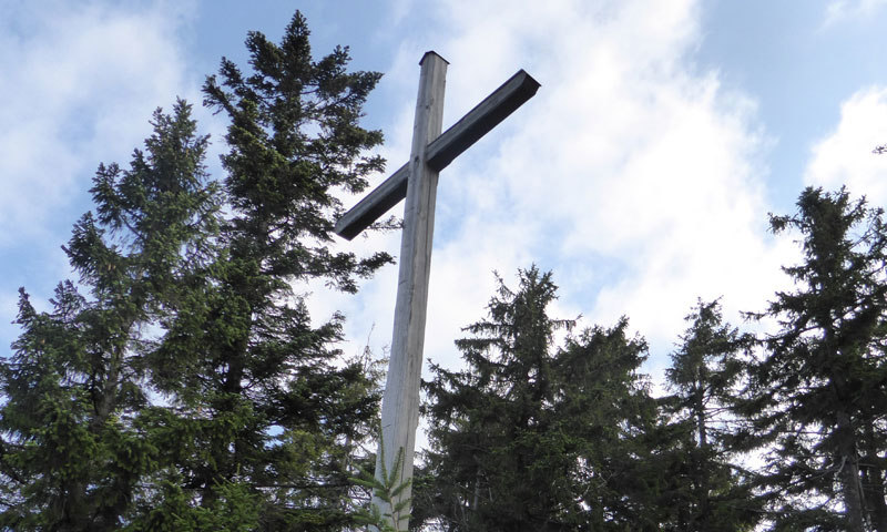 Gipfelkreuz am Knogl