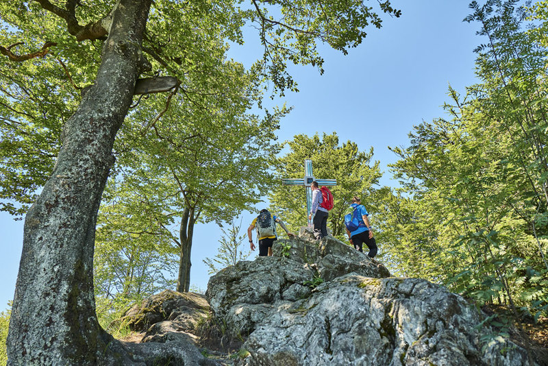 Wandern am Goldsteig zum Glaskreuz am Reiseck
