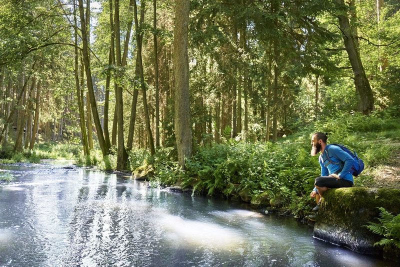 Der Goldsteig im Waldnaabtal bietet unzählige wunderschöne Rastmöglichkeiten